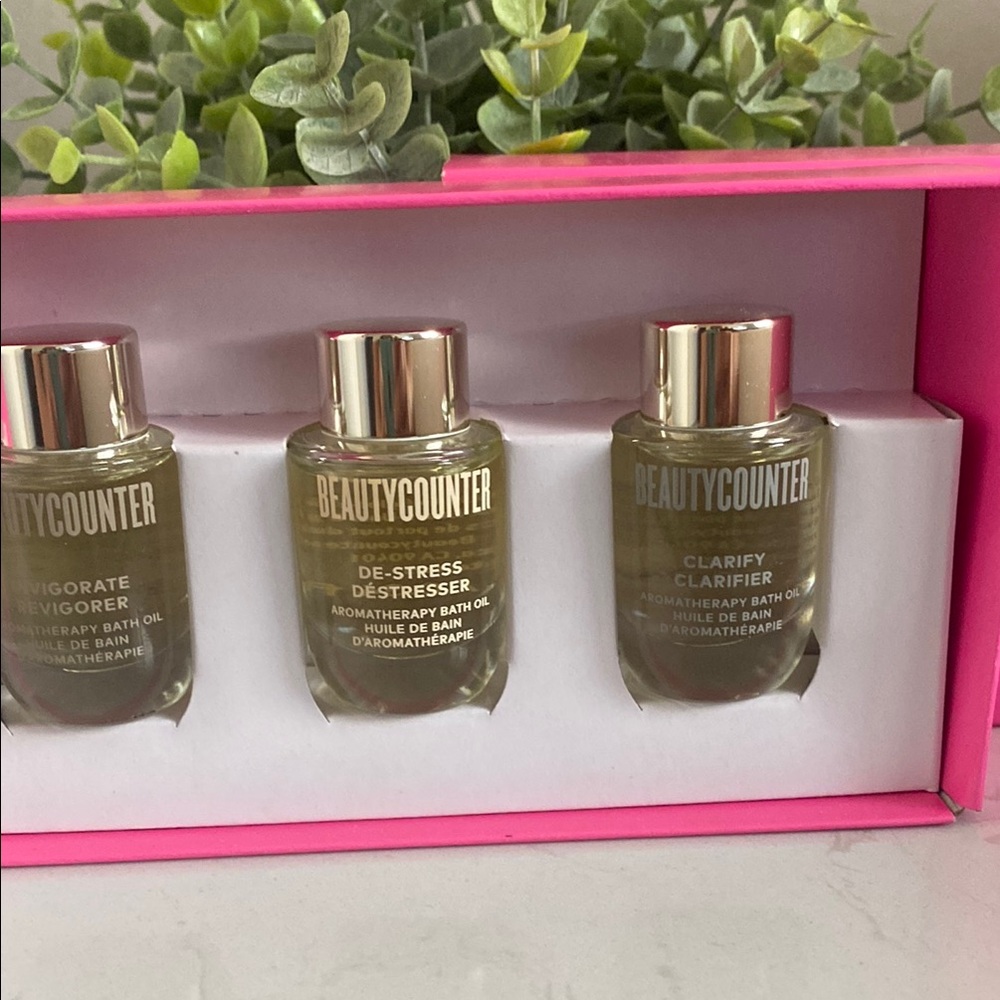 Beautycounter Good Scents Bath Oil Trio